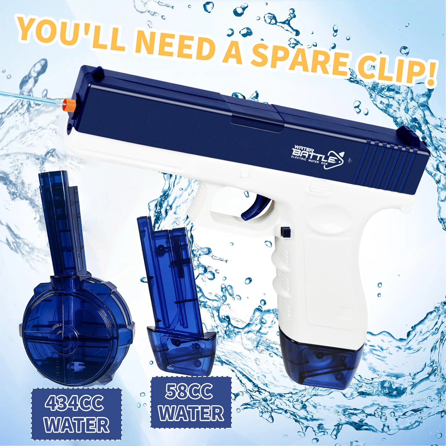 AquaBlaster Electric Water Pistol