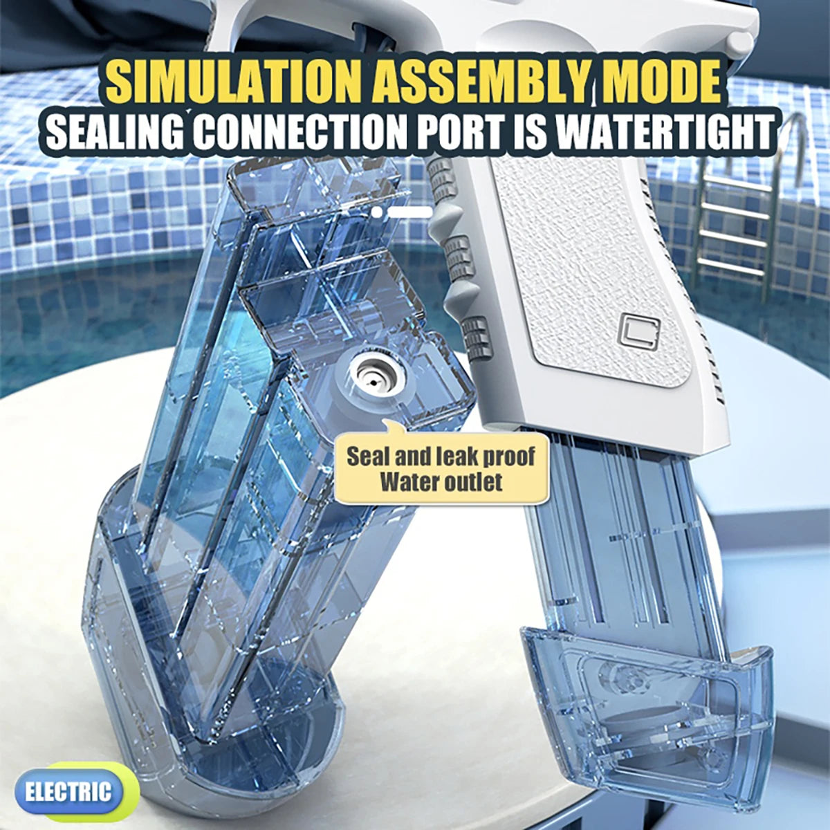 AquaBlaster Electric Water Pistol